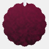 Verpletterde bloem ornament kaart (Achterkant)