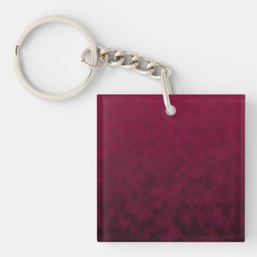 Verpletterde bloem sleutelhanger (Voorkant)