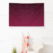 Verpletterde bloem spandoek (Insitu)