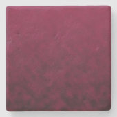 Verpletterde bloem stenen onderzetter (Voorkant)