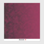 Verpletterde bloem sticker (Vel)