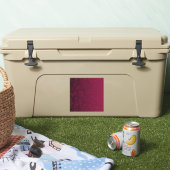 Verpletterde bloem sticker (Koeler)