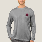 Verpletterde bloem Tri-Blend shirt (Voorkant volledig)
