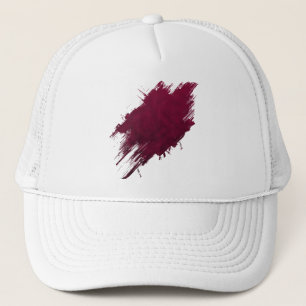 Verpletterde bloem trucker pet