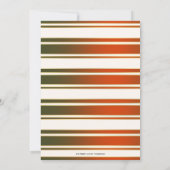 Verpletterde Bosbouw Magical Post Wedding Party Kaart (Achterkant)