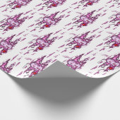 Verpletterde Brainspider Gift Wrap Cadeaupapier (Hoek)