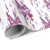 Verpletterde Brainspider Gift Wrap Cadeaupapier (Rol Hoek)