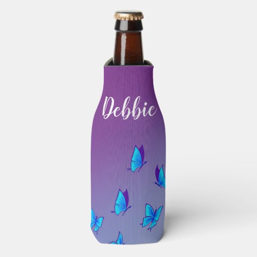 Verpletterde butterflies koeler (Fles Voorkant)
