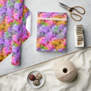 Verpletterde exotische textuur cadeaupapier