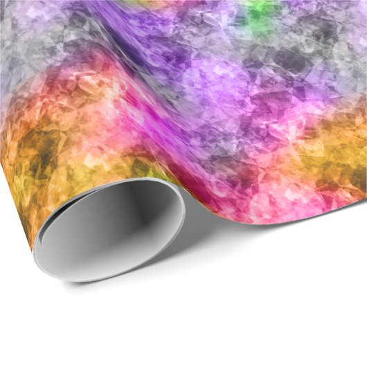 Verpletterde exotische textuur cadeaupapier (Rol Hoek)