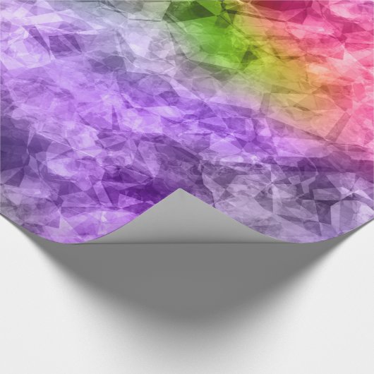 Verpletterde exotische textuur cadeaupapier (Hoek)