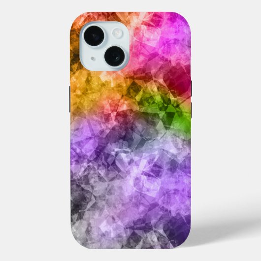 Verpletterde exotische textuur Case-Mate iPhone case (Achterkant)