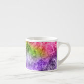 Verpletterde exotische textuur espresso kop (Rechts)