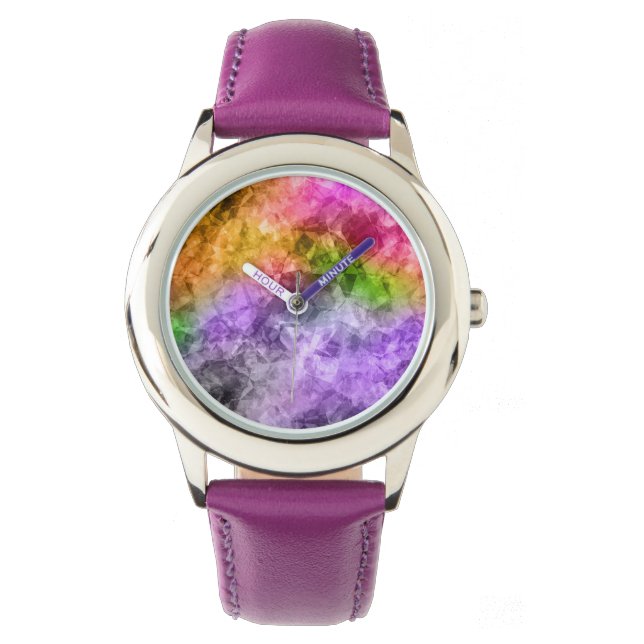 Verpletterde exotische textuur horloge (Voorkant)