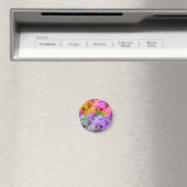 Verpletterde exotische textuur magneet (Insitu (Vaatwasser))