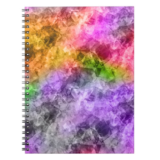 Verpletterde exotische textuur notitieboek (Voorkant)