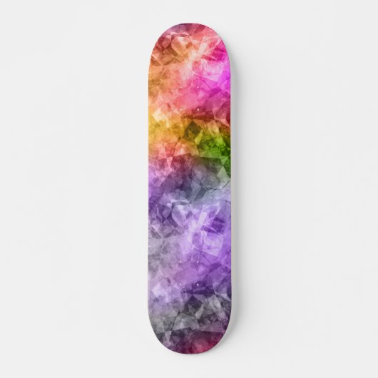 Verpletterde exotische textuur persoonlijk skateboard (Voorkant)
