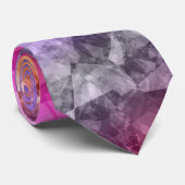 Verpletterde exotische textuur stropdas (Opgerold)