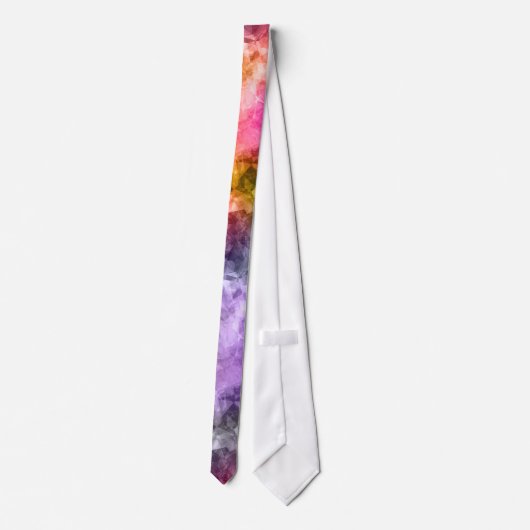 Verpletterde exotische textuur stropdas (Achterkant)