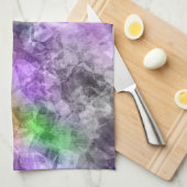 Verpletterde exotische textuur theedoek (Quarter Fold)