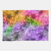 Verpletterde exotische textuur theedoek (Horizontaal)