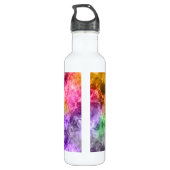 Verpletterde exotische textuur waterfles  (Achterkant)