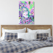 Verpletterde hoop canvas afdruk (Insitu (Slaapkamer))
