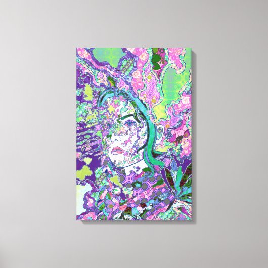 Verpletterde hoop canvas afdruk (Voorkant)