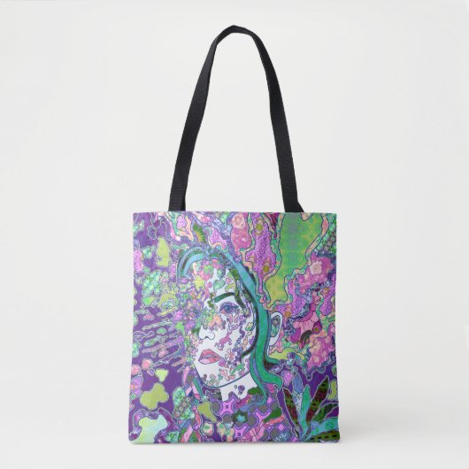 Verpletterde hoop tote bag (Voorkant)