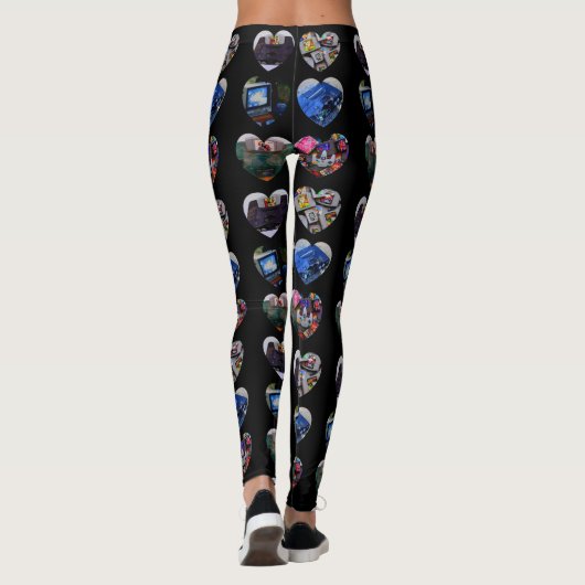 Verpletterde N64 IsStuffEnough Leggings (Achterkant)