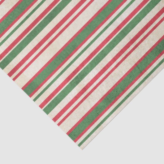 Verpletterde rode witte strepen tissuepapier (Detail)