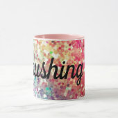 Verpletteren Het Glitter Mok Koffie Gift Thee Cup (Midden)