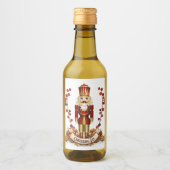 Verpletteren! Notenkraker mini wijnflessen Wijn Etiket (Voorkant)