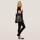 Verpletterend Autisme Monster Truck Awareness Jong Tote Bag (Op model)