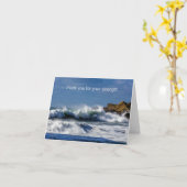 Verpletterende Golven in Grote Sur - de Kaart van (Gele Bloem)