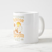 Verpletterende Verdediging Sport Halloween Grote Koffiekop (Voorkant rechts)