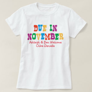 Verplicht in november t-shirt