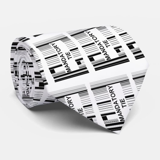 Verplicht Stropdas Stropdas (Opgerold)