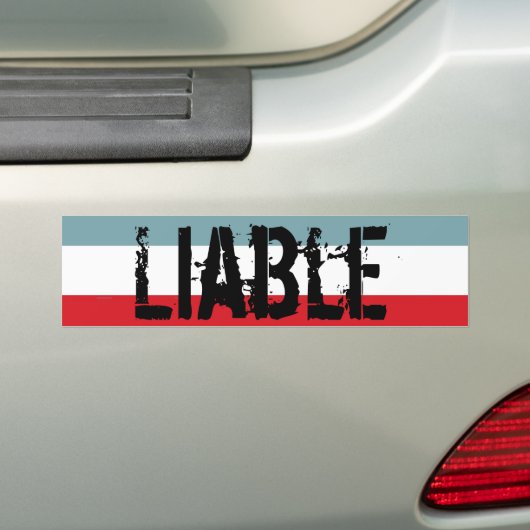 Verplichte Bumpersticker (Op auto)