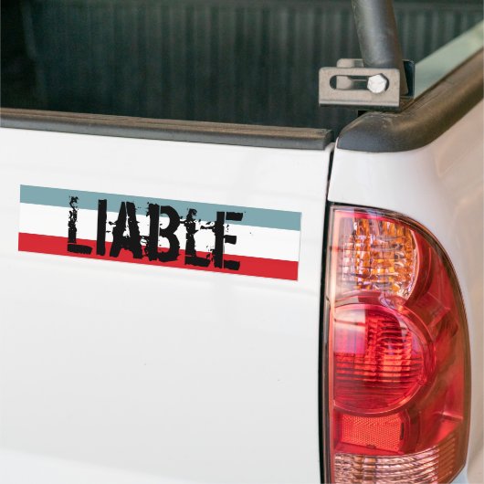 Verplichte Bumpersticker (Op Truck)