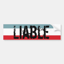 Verplichte Bumpersticker