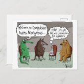 VERPLICHTE EATERS ANNONYME BRIEFKAART (Voorkant / Achterkant)