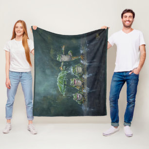 "Verplichte pret" Fleece Deken
