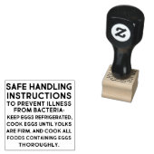 VERPLICHTE WAARSCHUWING Eikarton Stempel VET TEKST (Gestempeld)