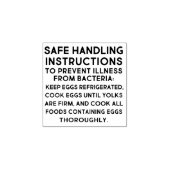 VERPLICHTE WAARSCHUWING Eikarton Stempel VET TEKST (Afrduk)