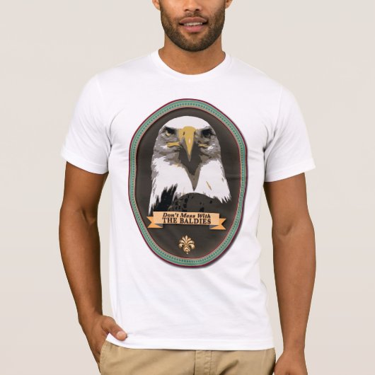Verpruts de Baldies niet! T-shirt (Voorkant)