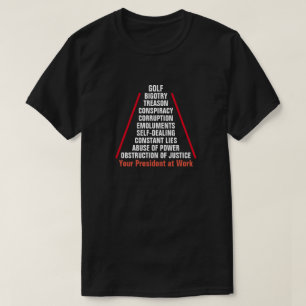 Verraad collusie corruptie obstructie Trump T-shirt