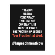 Verraad Collusie Emolumenten Obstructie Impeach