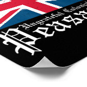 Verraad dag ondankbare koloniale boeren 4th of Ju Poster (Hoek)