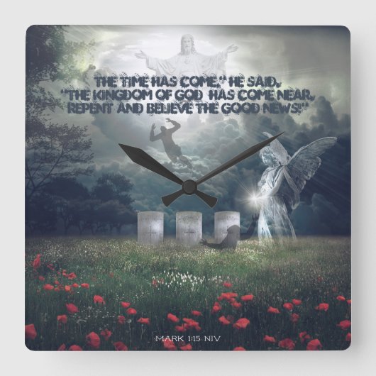 Verraapkerk Vierkante Klok (Voorkant)